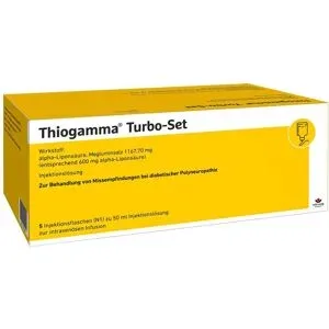 Thiogamma Turbo Set Injektionsflaschen