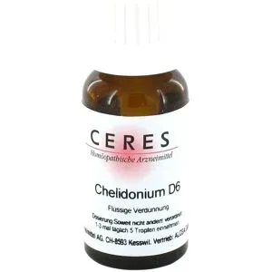 Ceres Chelidonium D6 Dilution