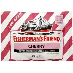 Fishermans Friend Cherry ohne Zucker Pastillen