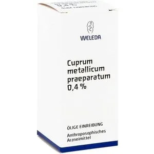 Cuprum Metallicum Praep. 0,4% ölige Einreibung