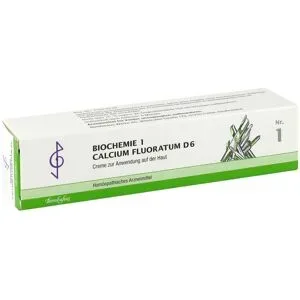 Biochemie 1 Calcium fluoratum D6 Creme