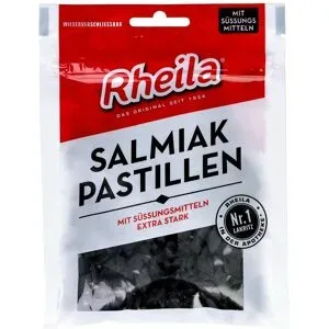 Rheila Salmiak Pastillen zuckerfrei