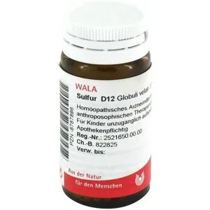Wala Sulfur D12 Globuli