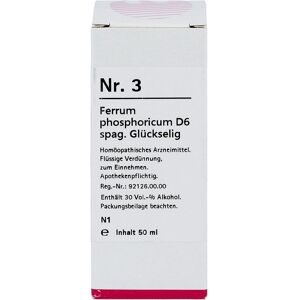 Nr.3 Ferrum phosphoricum D6 spag.Glückselig