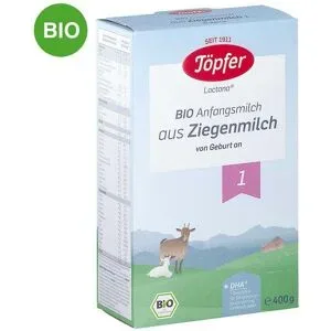 Töpfer Bio Anfangsnahrung Auf Ziegenmilchbasis 1