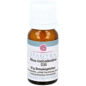 Rhus Toxicodendron D30 Globuli