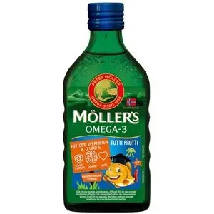 Möller's Omega-3 Kids Fruchtgeschmack Öl
