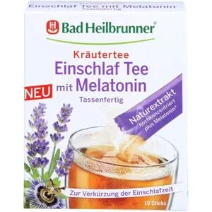 Bad Heilbrunner Einschlaf Tee mit Melatonin tassenf.