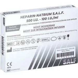 Heparin-natrium 500 U.i. 100 U.i./ml Spüllsg.