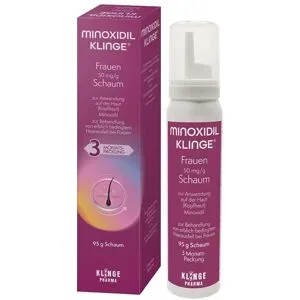 Minoxidil Klinge Frauen 50 mg/g Schaum
