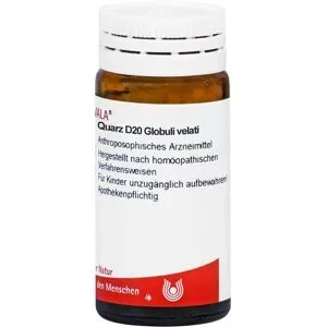 Wala Quarz D20 Globuli