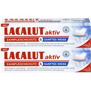 LACALUT Aktiv Zahnfleischschutz & Sanftes Weiss Zahncreme