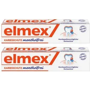 elmex Kariesschutz Zahnpasta mentholfrei ohne ätherische Öle