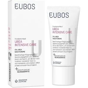 Eubos Trockene Haut Urea 5% Nachtcreme