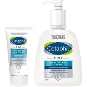 Cetaphil Pro Itchcontrol Clean Handreinigung + Handcreme