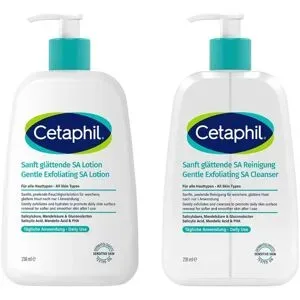 Cetaphil Sanft glättende SA Reinigung + SA Lotion
