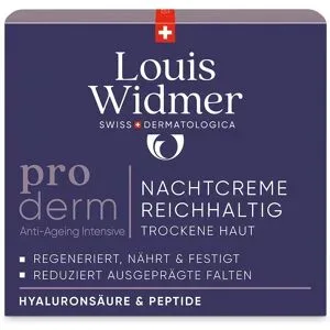 Louis Widmer proderm Nachtcreme Reichhaltig