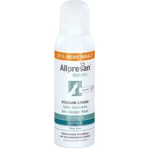 Allpresan Diabetic Schaum-Creme INTENSIV + REPAIR ohne Urea