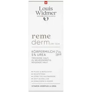Louis Widmer remederm Körpermilch 5% Urea unparfümiert