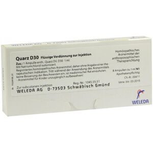 Quarz D30 Ampullen