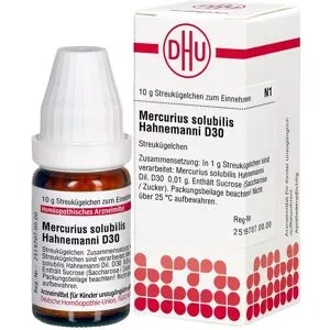 DHU Mercurius Solub. D30 Globuli Hahnemann