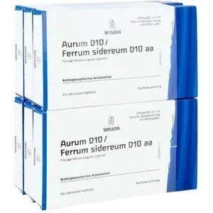Aurum D10/ferrum Sidereum D10 aa Ampullen
