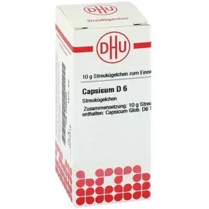 DHU Capsicum D6 Globuli