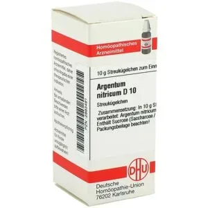 DHU Argentum Nitricum D10 Globuli