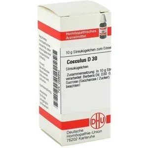 DHU Cocculus D30 Globuli