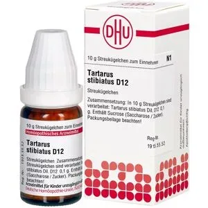 DHU Tartarus Stibiatus D12 Globuli