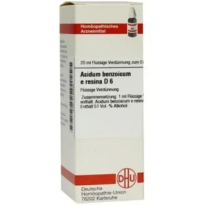 DHU Acidum Benzoicum E.res. D6 Dilution