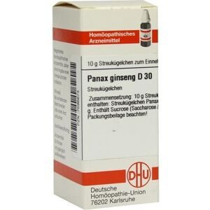 DHU Panax Ginseng D30 Globuli