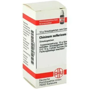 DHU Chininum Sulfuricum D12 Globuli