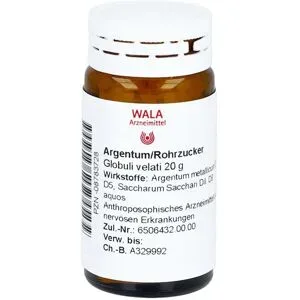 Wala Argentum/rohrzucker Globuli