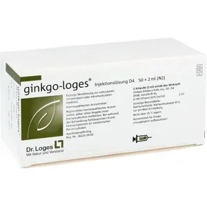 ginkgo-loges Ginkgo Loges Injektionslösung D4 Ampullen