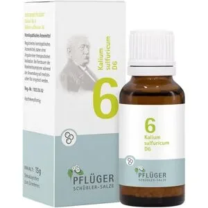 Biochemie Pflüger 6 Kalium Sulfuricum D6 Globuli