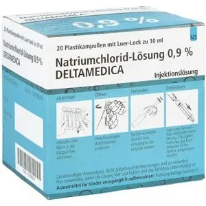 Natriumchlorid-lösung 0,9% Deltamedica Luer-lo Pl.