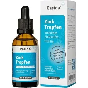 Casida Zink Tropfen Ionisches Zinksulfat Flüssig