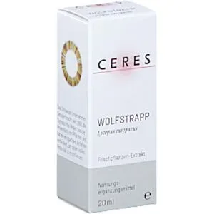 Ceres Wolfstrapp Lycopus Europaeus Extrakt Tropfen