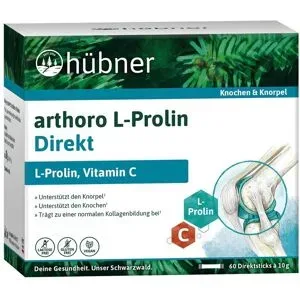 Hübner Naturarzneimittel GmbH Hübner Arthoro L-prolin Direkt Pulver