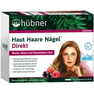 Hübner Naturarzneimittel GmbH Hübner Haut Haare Nägel Direkt Rotfrucht Flüss.