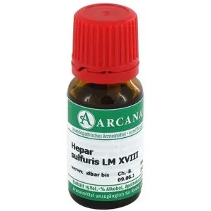 Hepar Sulfuris Arcana Lm 18 Dilution