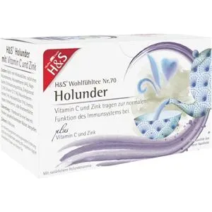 H&S Holunder mit Vitaminen C und Zink Filterbeutel