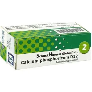 Schuckmineral Globuli 2 Calcium phosphoricum D12