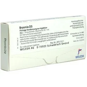 Bryonia D3 Ampullen