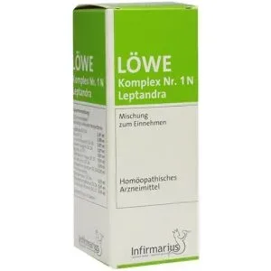 Infirmarius Löwe Komplex Nummer 1 N Leptandra Tropfen
