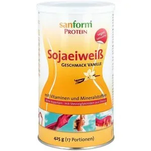 Sanform Protein Sojaeiweiss Vanille Pulver