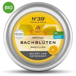 N°39 Bachblüten Notfall Nummer 39 Pastillen Bio