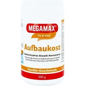 Megamax Aufbaukost Vanille Pulver