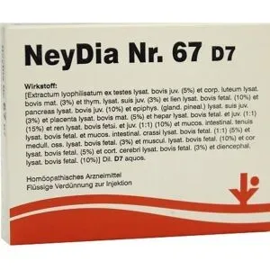 Neydia Nummer 6 7 D7 Ampullen